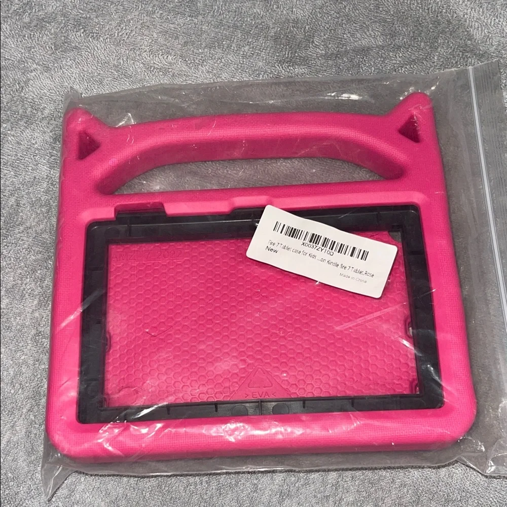 Durable Pink Tablet Case with Handle